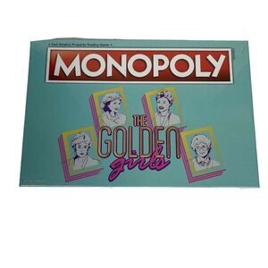 Golden Girls Monopoly Game NIB Factory Sealed New Blanche Dorothy Rose Sophia